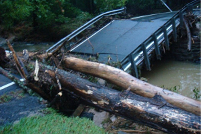 Beach Mill Bridge Collapse: Residents gave examples of property, ponds and local bridges being washed away by stormwater, as well as examples of deterioration of local roadways. 
