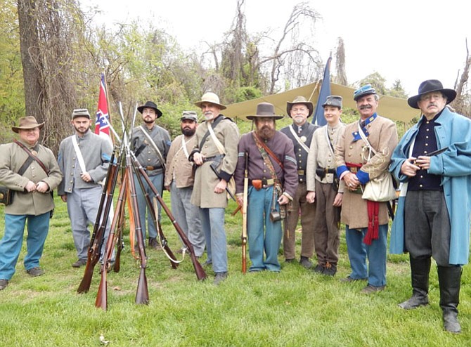 Members of Co. D, 17th Virginia Volunteer Infantry and their rifles will return again.
