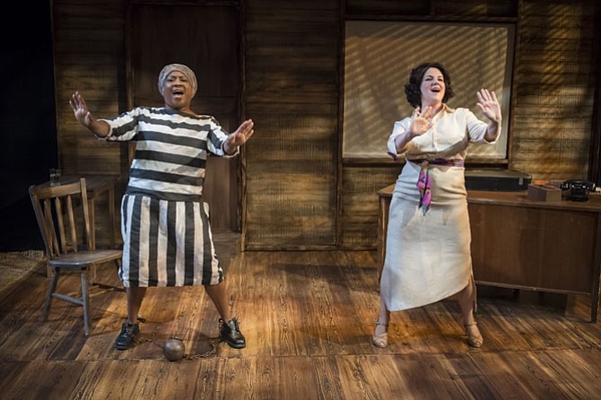 Roz White and Teresa Castracane star in MetroStage's production of "Black Pearl Sings!" now through May 29. 
