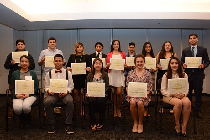 The Hispanic Leadership Alliance awarded scholarships to 14 high school seniors who are graduating and becoming the first in their family to attend college.