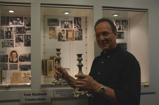 Heirloom candlestick holders are among the few artifacts and primary sources of information Frank Kohn has for his extended family in Germany and Austria.