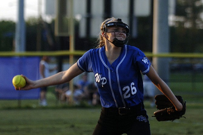 West Potomac pitcher Christina Dillard threw a complete game against Chantilly on Tuesday and earned the win in the opening round of the 6A North region tournament.