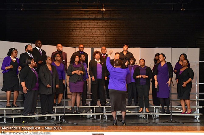 Members of the Shiloh Baptist Church in Alexandria
