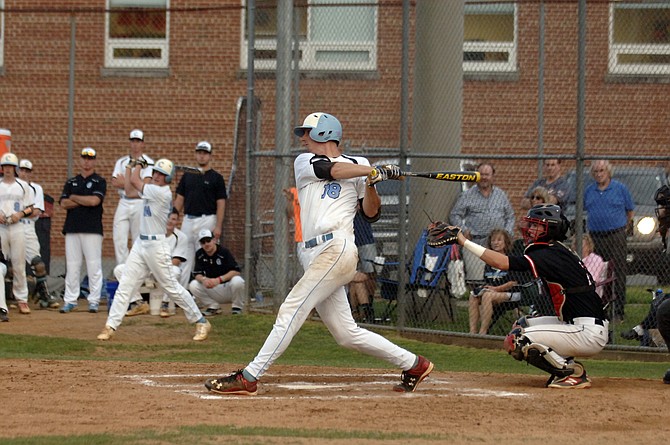 Centreville first baseman Carter Bach went 3-for-4 with a home run and four RBIs against Madison on Friday.
