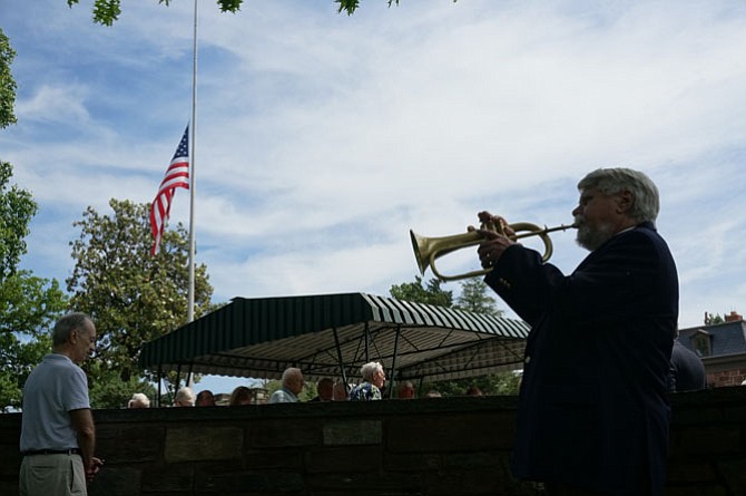 Bugler Gary Moore
