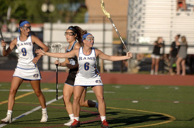 Emily Skrzypczak and the Robinson girls’ lacrosse team earned their second straight trip to the state championship game.