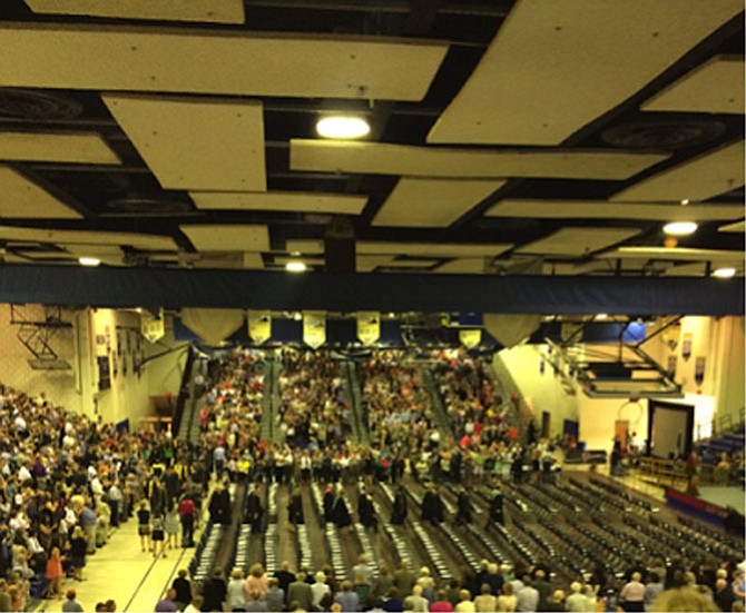 The James Madison High Class of 2016 held their graduation ceremony at Robinson Secondary High School on June 16. Of the class of 480 graduates, 96 percent will be attending college in the Fall. 