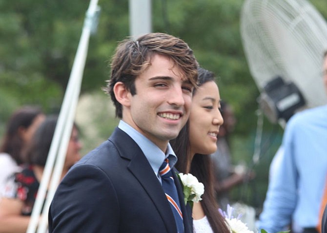 Hunter Watson smiled as he graduated high school in 2014 at The Potomac School, where he attended since kindergarten.
