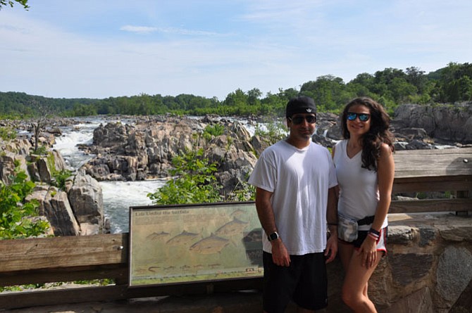 In Great Falls Park, there are three, main lookout points with unbeatable views of the falls and fifteen miles of hiking trails alongside the Potomac river.

