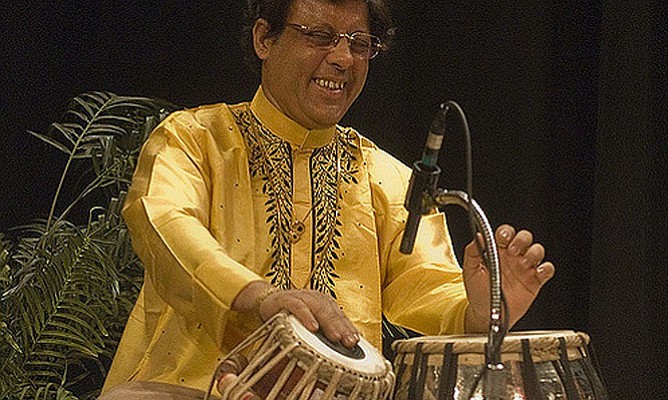 The Washington Conservatory of Music presents “A Celebration of North Indian Classical Music” featuring Tabla player Pandit Anindo Chatterjee (pictured here), with Ramesh Misra and Alif Laila at 7:30 pm on Saturday, July 30  at Westmoreland Congregational UCC Church, 1 Westmoreland Circle, Bethesda. Free, $20 suggested donation. Visit www.washingtonconservatory.org for more.  
