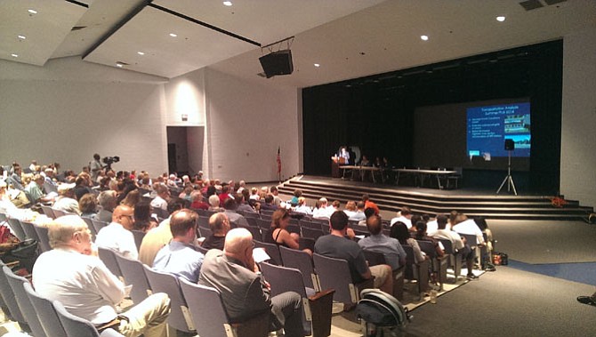 More than 200 community members came out to the second Embark Richmond Highway informational meeting held July 25 at West Potomac High School.