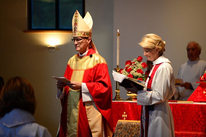 Bishop Shannon Johnston and Rev. Hillary West.
