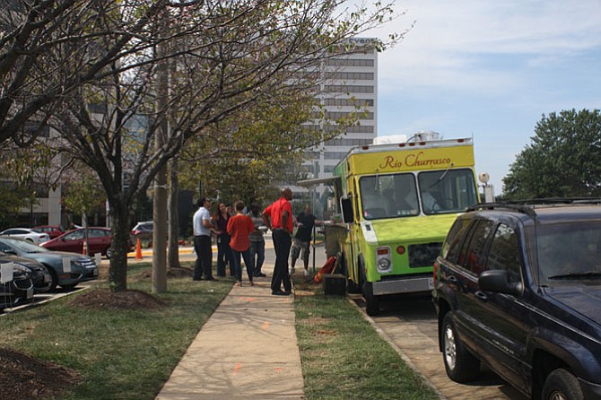 Tysons is becoming more of an urban area, and the presence of food trucks solidifies that notion.