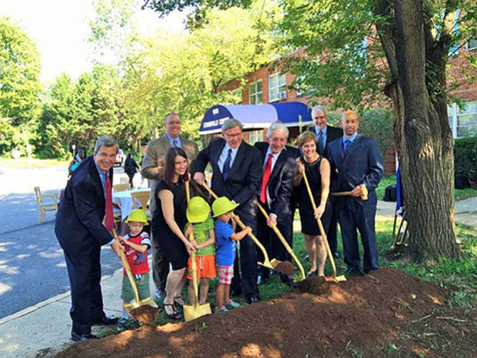 The groundbreaking for the Lewinsville Community Campus was held on Sept. 8 in McLean.
