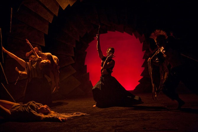 Synetic Theater presents "Dante's Inferno" now through Oct. 30. in Crystal City.
