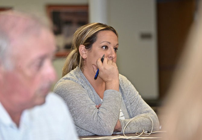 Holly Seibold attended the “Path Toward Tomorrow” presentation and discussion. Seibold represented the non-profit group BRAWS – “Bringing Resources to Aid Women’s Shelters.” BRAWS has a website at www.braws.org, and can be found on Facebook.
 
