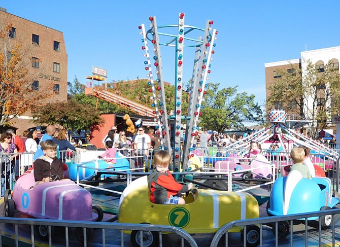 Carnival rides are always a highlight at the festival.
