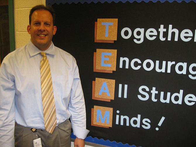 Jason Pensler was named new principal of Bull Run Elementary School in Centreville on Aug. 1, replacing Patti Brown, who retired.