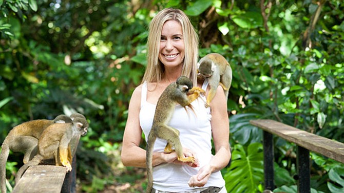 Mireya Mayor works with all kinds of lemurs in Madagascar.
