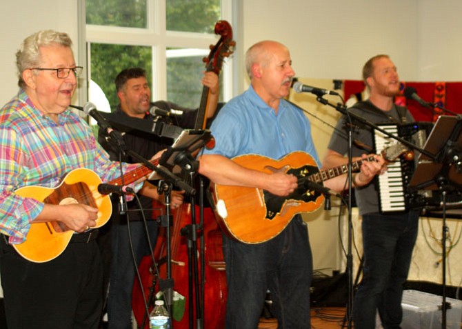 Srpski Sinovi, a traditional tamburitza band, performed at SerbFest.

