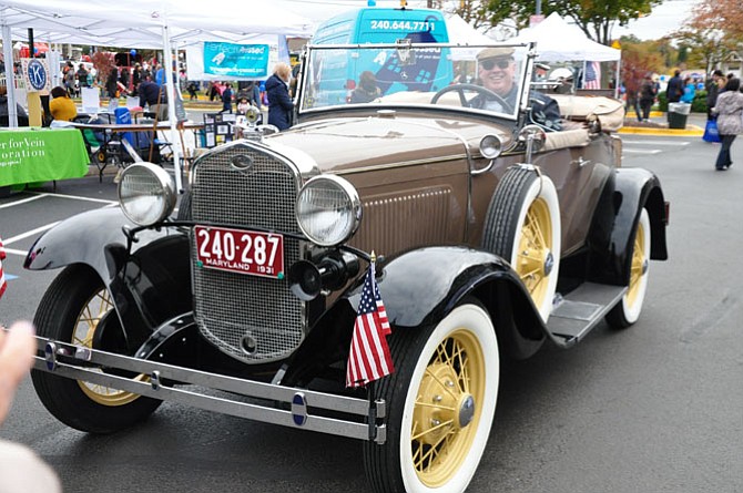 Potomac Day offers residents the opportunity to see classic cars up close.