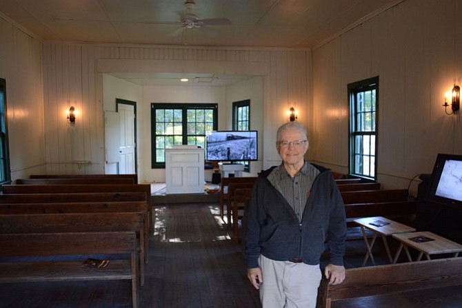 Chuck Rusnak of Clifton is now a trustee of the Clifton Primitive Baptist Church, built in 1871 and just reopened for Clifton Day for the first time in a decade.