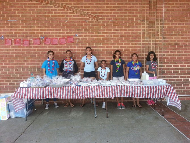 The girls range from ages 11-14 years and the team has conducted a bake sale for the past few years in order to raise funds for their team and pay for all the expenses. The team members are located in the Fairfax, Herndon, Vienna area.
