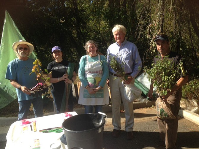 The Great Falls Citizens Association, in conjunction with Fairfax ReLeaf, organized a tree sapling program this fall. On Saturday Oct. 29 and Sunday Oct. 30, local residents picked up about 400 free tree saplings they had ordered earlier through GFCA's website.  
