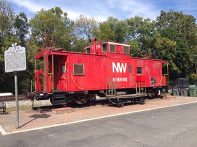 The photogenic Norfolk Western Railroad caboose was in service from 1974-1991, John Powell said, and pays homage to the Clifton’s history as the Devereux Station depot for the Orange & Alexandria.
