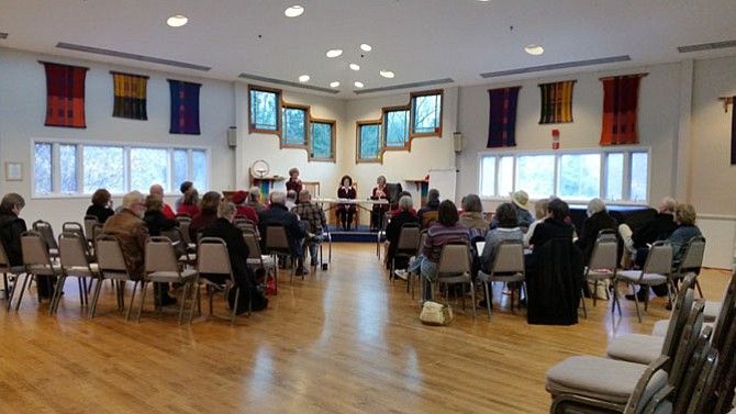 Three speakers discussed “the art of the possible” at a legislative forum held Dec. 4 at Accotink Unitarian Universalist Church in Burke.
