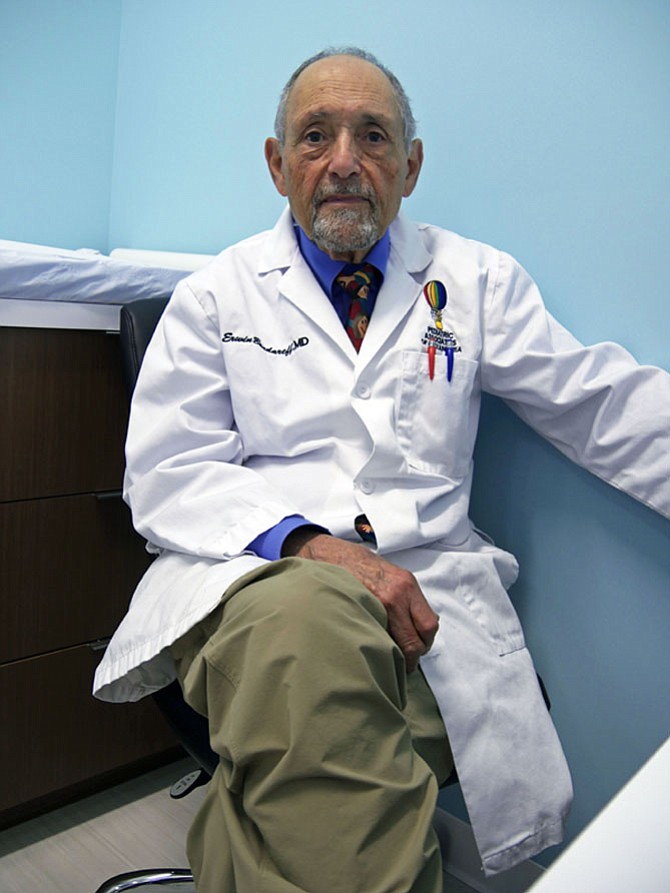 Dr. Erwin Bondareff has just expanded Pediatric Associates of Alexandria from his Walker Street Office in Alexandria to Potomac Yard. Bondareff has been practicing for 53 years, and his office has expanded from two doctors to the current 11 pediatricians and 11 nurse practitioners.

