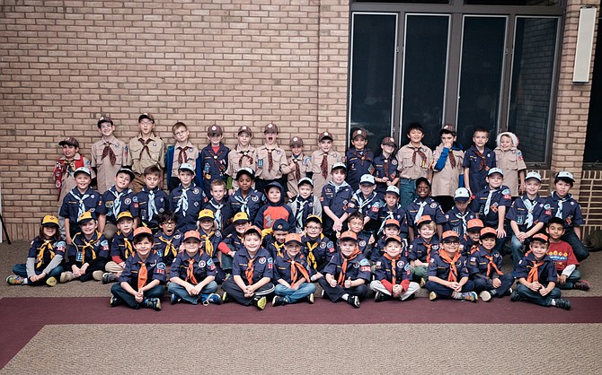 On Dec. 13, members of the Cub Scout Pack 1346 donated toys to the non-profit organization Burke CARES, that will then distribute them to children in need around the Burke Community.