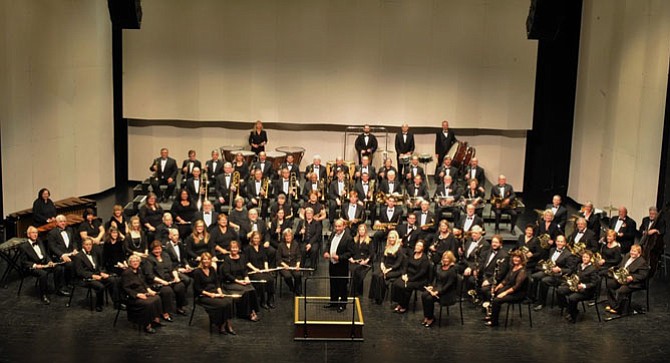 The City of Fairfax Band in concert.
