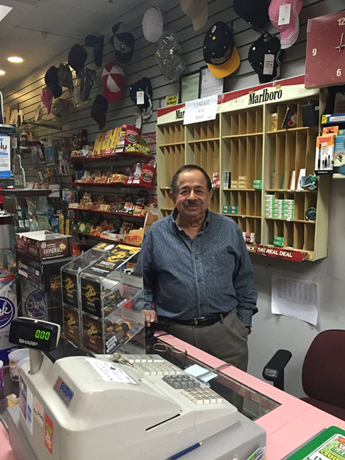 Vjay Dari, owner of Tobacconist Essentials