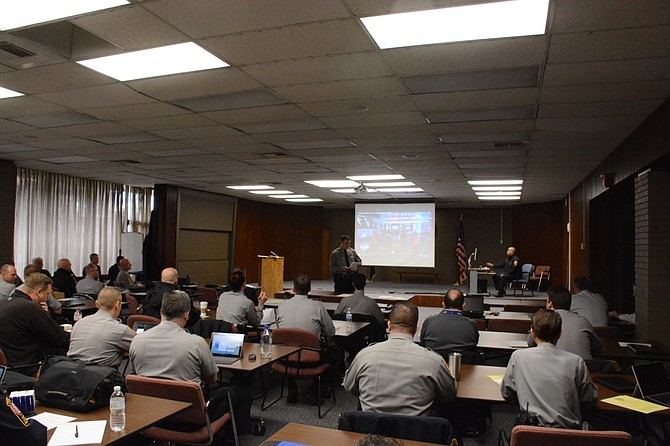 Fairfax County police commanders receive diversity training as part of a monthly meeting normally off-limits to the public and media. On this occasion, however, Chief of Police Edwin Roessler wanted to include eyes from the outside as he continues to “re-engineer” the force in terms of community engagement, transparency and accountability.