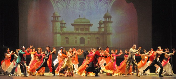 “Taj Express: Bollywood Musical Revue” — full cast.