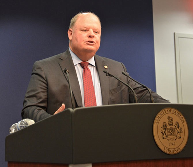 County Executive Ed Long said the proposed budget maintains commitment to the county's financial policies addressing needs for both county and schools, but in the end "the county's needs are much greater than our resources."