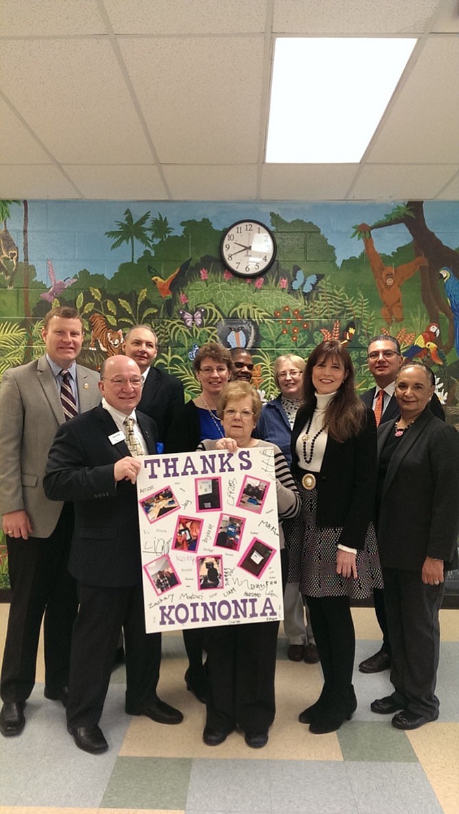 The Koinonia Foundation donated 18 Apple iPads to the Key Center School in Springfield on Feb. 16.