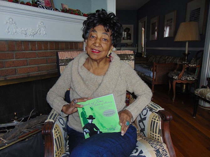 Book author Rosemary Reed Miller in her home on Upshur Street, NW, in Washington, D.C.