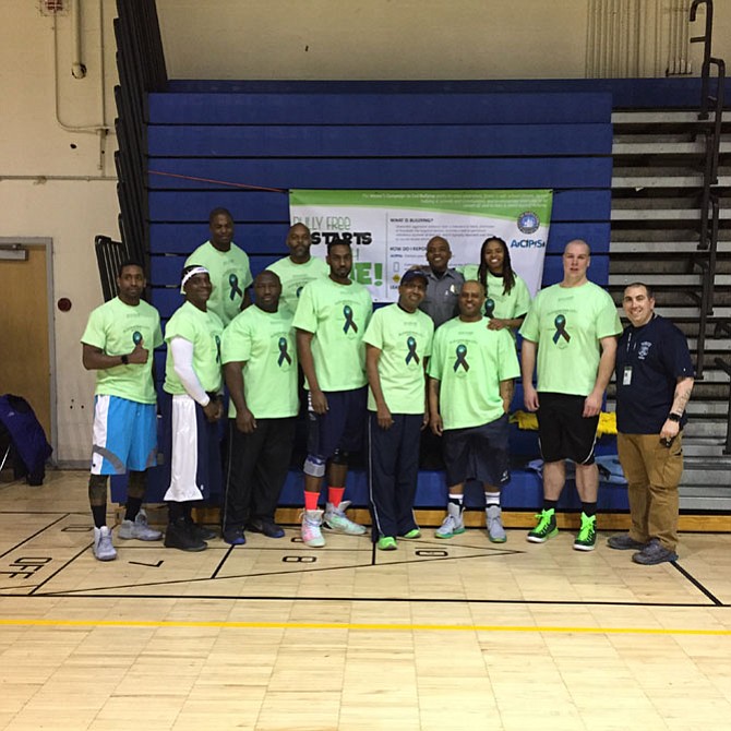 The Alexandria Police Department team. Score: Alexandria Police 55 vs. Prince George’s County Police 50.