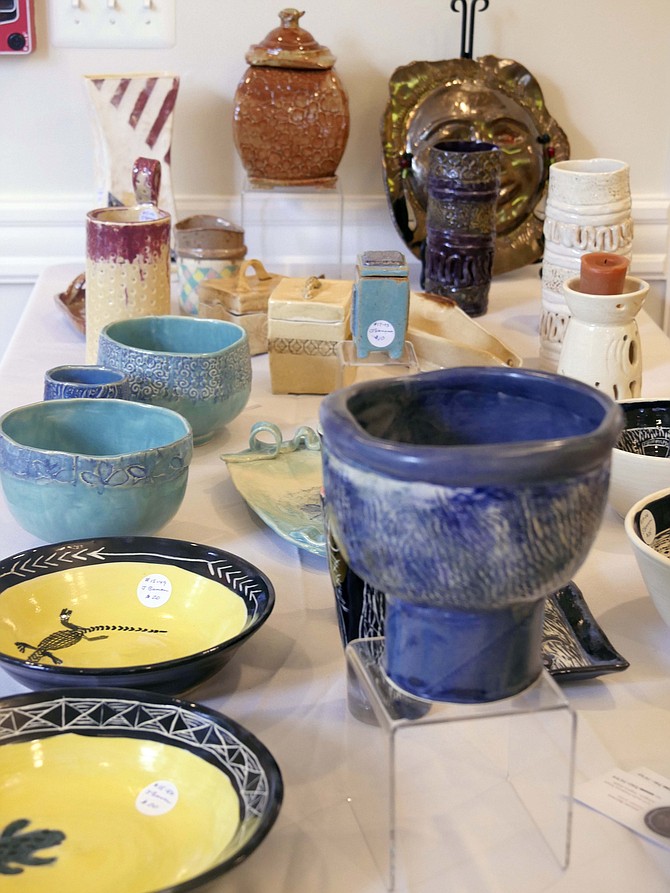 Watercolor paintings, sculpture, oils and pottery are on display in the Historic Hendry House located on the grounds of Fort C.F. Smith at 2411 N. 24th Street. This art show and sale is part of a week full of art including free workshops. 
