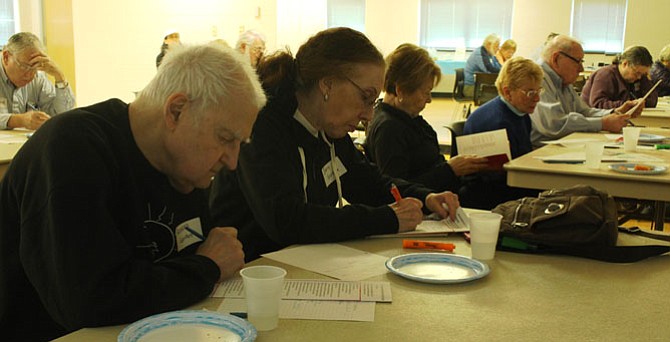 Members of the Potomac Community Village attend a workshop on the Go4Life program, which was designed to help those who are over 50 incorporate exercise and physical activity into their daily lives.