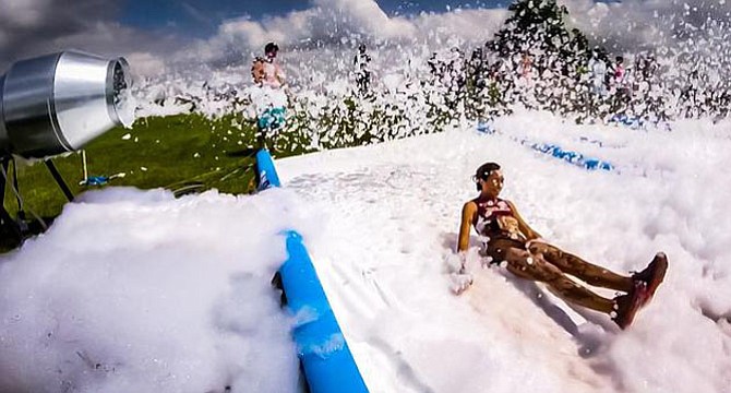 The Ice Cream Race will include a sweet slide.