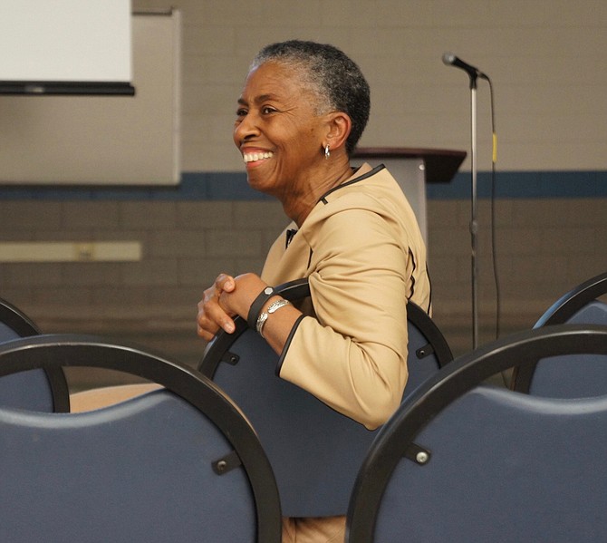 Fairfax County Supervisor Cathy Hudgins (D-Hunter Mill) said she would have liked to see a larger crowd at the meeting, but sometimes a smaller group makes it easier to make connections.