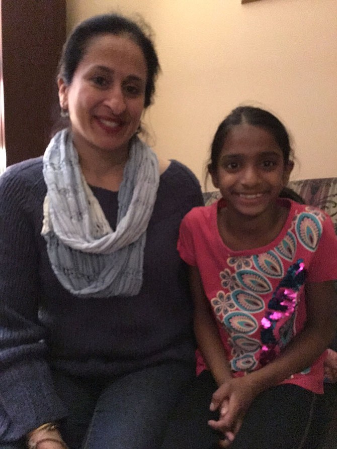 While Vienna mom Suneeta Rana sees secure futures in science and technology careers, her daughter, Westbriar ES third-grader Renuka Rana, sees fun.