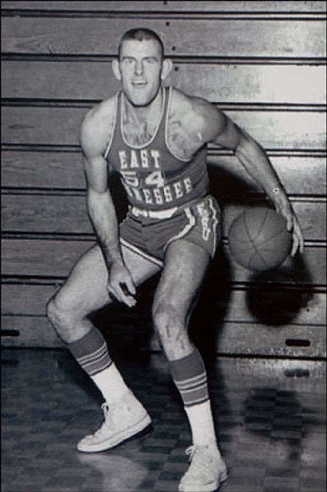 Alexandria basketball standout Skeeter Swift, shown during his college days at East Tennessee State University, died April 20 at the age of 70.
