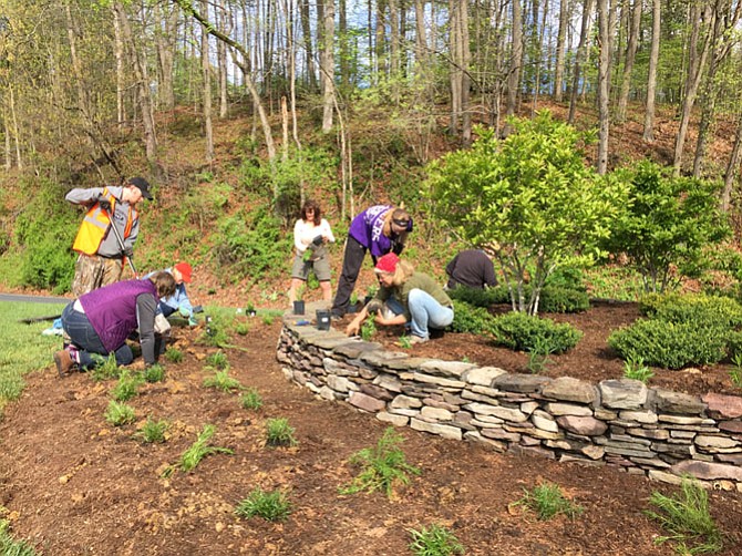 Thirty-five people participated in the April 23 Clifton Earth Day event.