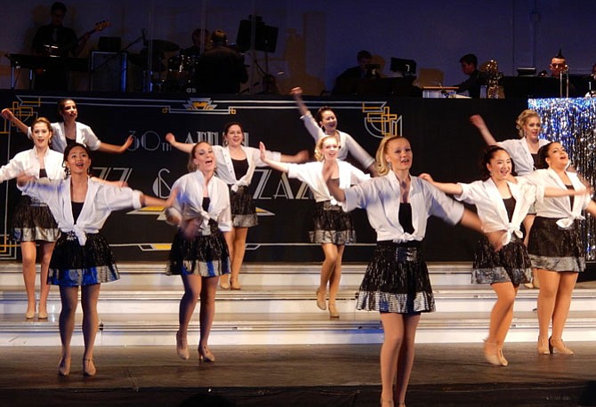 The Chantilly ShowStoppers sing “Man, I Feel Like a Woman,” during last year’s show.