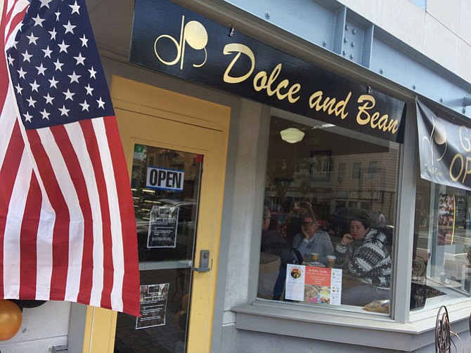 Only open a few weeks, Del Ray’s Dolce and Bean is already settling in nicely to the neighborhood.