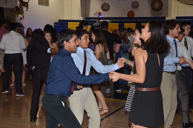 Each prom attendee’s date to the dance was a Bullis student KEEN volunteer.